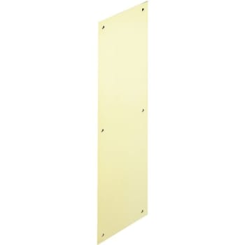 Image for 4 x 16 in Stainless Steel Door Push Plate (Stainless Steel) from HD Supply