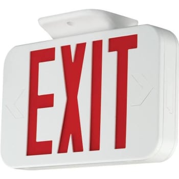 Image for Hubbell® Car 120/277v Red Led Exit Sign from HD Supply