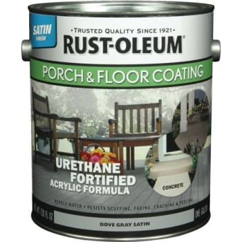 Image for Rust-Oleum 1 Gal Porch and Floor Coating Dove Gray from HD Supply