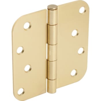 Image for 4" Residential Plain Bearing Door Hinge Satin Brass, Package Of 2 from HD Supply