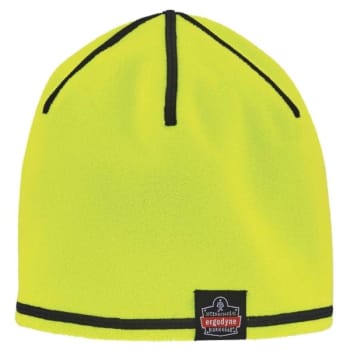 Image for Ergodyne 6816  Lime & Gray Reversible Knit Cap from HD Supply