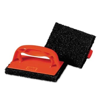 Image for Scotchbrick Griddle Scrubber 9537, 4 X 6 X 3, Red/Black, 12/Carton from HD Supply