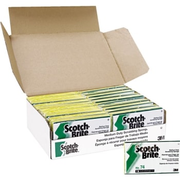Scotch-Brite Cellulose Medium-Duty Scrubbing Sponge (20-Carton) (Yellow/Green)