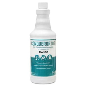 Image for Fresh Products 32 Oz Mango Scent Conqueror 103 Odor Counteractant Concentrate (12-Carton) from HD Supply