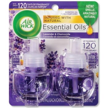 Image for Air Wick .67 Oz. Air Freshener Refill (Lavender/chamomile) (6-Carton) from HD Supply