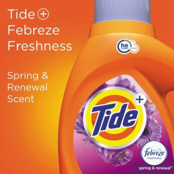 Image for Tide® 92 Oz Plus Febreze Liquid Laundry Detergent (4-Carton) from HD Supply
