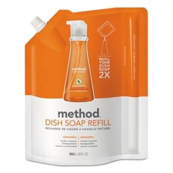 Method 36 Oz Clementine Scent Dishwashing Detergent Refill (6-Carton)