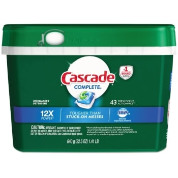 Image for Cascade ActionPacs 22.5 Oz Fresh Scent Automatic Dishwasher Detergent (258-Carton) from HD Supply