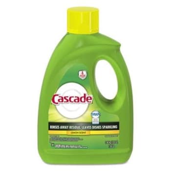 Image for Cascade 120 Ounce Dishwasher Detergent Gel (Lemon Scent) (4-Carton) from HD Supply