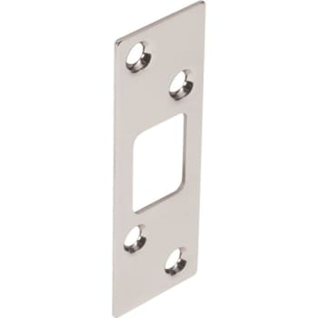 Image for 1-1/4w X 3-5/8"h Deadlock Strike Plate Nickel, Package Of 2 from HD Supply