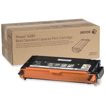 Xerox® Xer106r01391 Black Standard Yield Toner Cartridge, Phaser® 6280