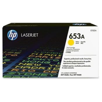 Image for Hp® 653a Yellow Original Laserjet Toner Cartridge from HD Supply