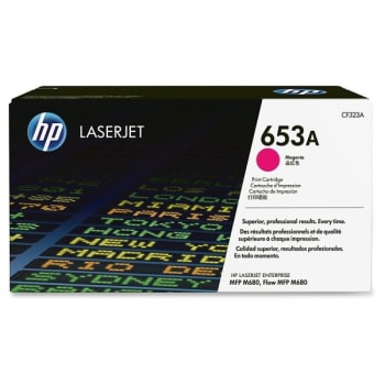 Image for HP® 653A Magenta Original Laserjet Toner Cartridge from HD Supply