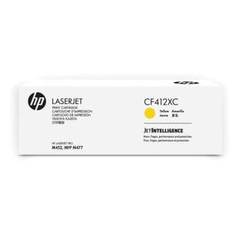 Image for HP® 410X Yellow High-Yield Laserjet Toner Cartridge from HD Supply
