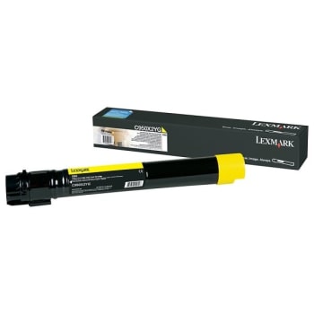 Image for Lexmark™ C950 Yellow Extra High-Yield Original Toner Cartridge from HD Supply