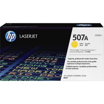 Image for Hp® 507a Yellow Original Laserjet Toner Cartridge from HD Supply