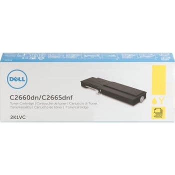 Image for Dell 2K1VC Yellow High-Yield Toner Cartridge from HD Supply
