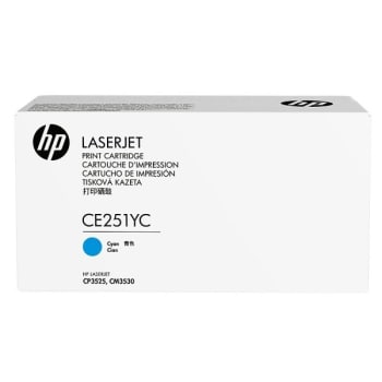 Image for HP® 504A Cyan Contract Original Laserjet Toner Cartridge from HD Supply