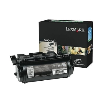 Lexmark™ Black High-Yield Return Program Ink Toner Cartridge For Label