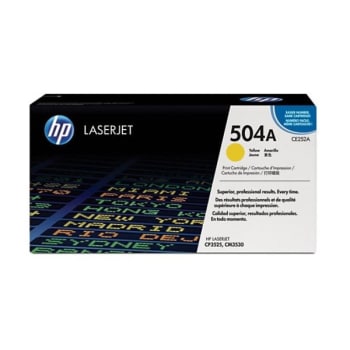Image for HP® 504A Yellow Original Laserjet Toner Cartridge from HD Supply