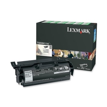 Image for Lexmark™ T650h11A Black High-Yield Toner Cartridge from HD Supply
