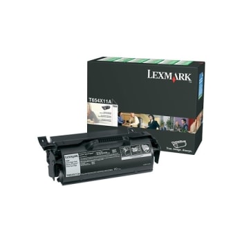 Image for Lexmark™ T654X11A Black Extra High-Yield Return Program Toner Cartridge from HD Supply