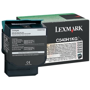 Image for Lexmark™ C540H1KG Black High-Yield Return Program Toner Cartridge from HD Supply