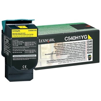 Image for Lexmark™ C540H1YG Yellow High-Yield Return Program Toner Cartridge from HD Supply