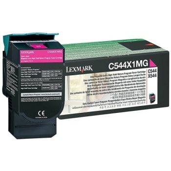 Image for Lexmark™ C544x1mg Magenta High-Yield Return Program Toner Cartridge from HD Supply
