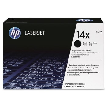 Image for HP® 14X Black High-Yield Original Laserjet Toner Cartridge from HD Supply