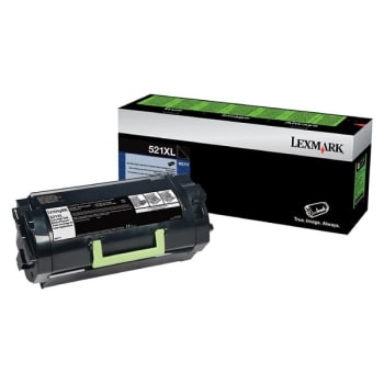 Image for Lexmark™ 52D1X0L Black High-Yield Toner Cartridge For Label from HD Supply