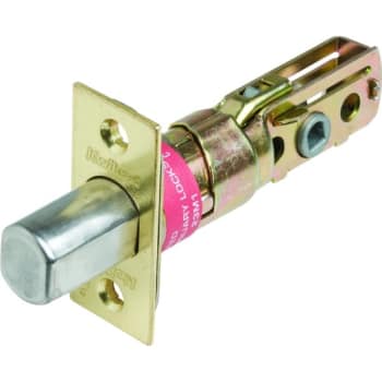 Image for Kwikset Adjustable Deadlatch Brass from HD Supply