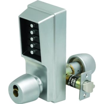 Image for Kaba Access Heavy Duty Mechanical Push-Button Tulip Knob Lockset from HD Supply