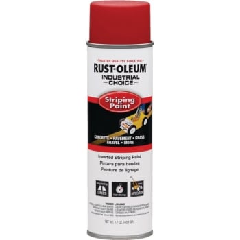 Image for Rust-Oleum Traffic Spray Paint, Red, 18 Oz, Case Of 6 from HD Supply