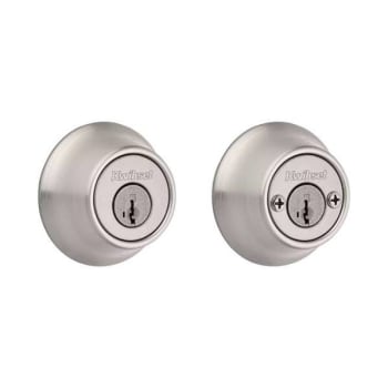 Image for Kwikset® Signature Series Double Cylinder Deadbolt W/ Smartkey Security (Satin Nickel) from HD Supply