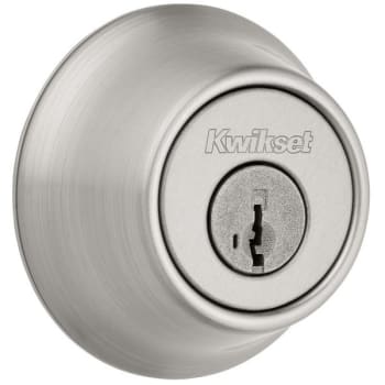 Image for Kwikset® Signature Series™ Deadbolt w/ SmartKey Security™ (Satin Nickel) from HD Supply