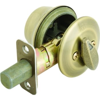 Image for Kwikset® 660 Single Cylinder Deadbolt (Antique Brass) from HD Supply