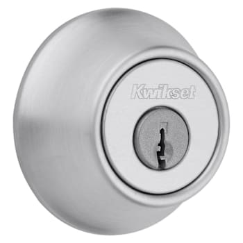 Kwikset® 660 Single Cylinder Deadbolt (Satin Chrome)