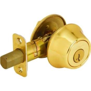 Kwikset® 660 Deadbolt w/ SmartKey Security™ (Brass)