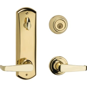 Image for Kwikset® Kingston Interconnect Lever With Smartkey Security™, Passage, Grade 2, Metal from HD Supply