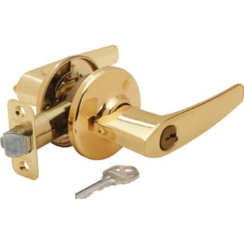 Image for Kwikset® Delta® Door Lever, Entry, Grade 3, Metal, Brass from HD Supply