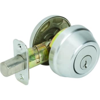 Image for Kwikset® Signature Series 780 Deadbolt w/ SmartKey Security™ (Satin Chrome) from HD Supply