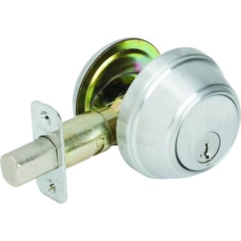 Image for Kwikset® 816 Control Deadbolt w/ SmartKey Security™ (Satin Chrome) from HD Supply
