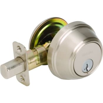 Image for Kwikset® 816 Control Deadbolt w/ SmartKey Security™ (Satin Nickel) from HD Supply