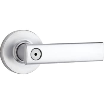 Image for Kwikset® Vedani Door Lever, Privacy/Bed/Bath, Grade 2, Satin Chrome from HD Supply