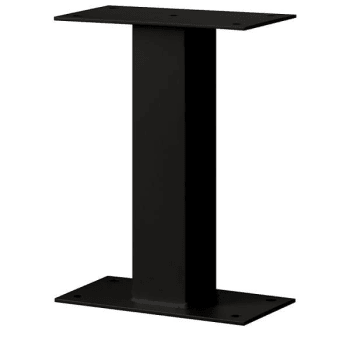 Image for Salsbury Industries Standard Pedestal, Bolt Mounted, For Mail Package Drop,Black from HD Supply