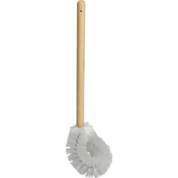Image for Curved Bowl Brush White Bristles from HD Supply