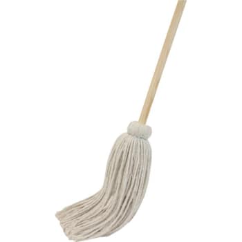 Image for Maintenance Warehouse® 16 Oz 4-ply Cotton Mop W/ Pine Handle (2-pack) from HD Supply