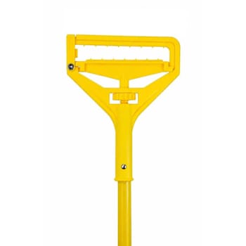 Renown Wet Mop Handle, Quick-Change, 60 In., Yellow, 2 Pack