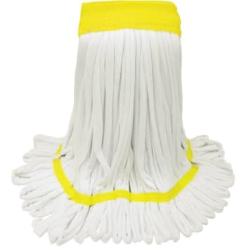 Image for Maintenance Warehouse® 16 Oz Polyester Rough Surface Mop Head (2-Pack) (White) from HD Supply